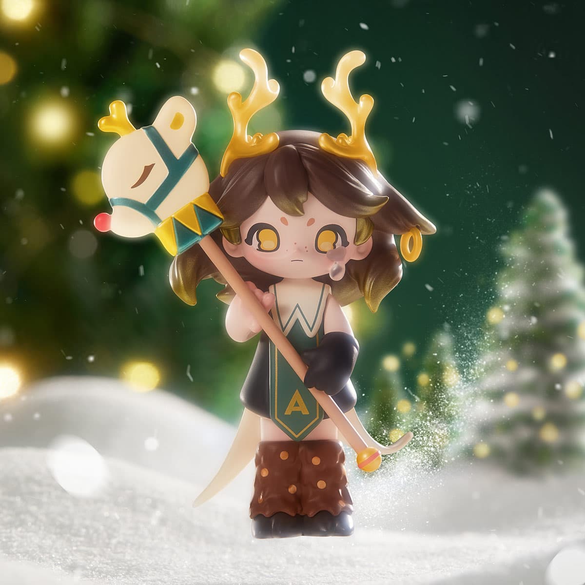 Golden Reindeer