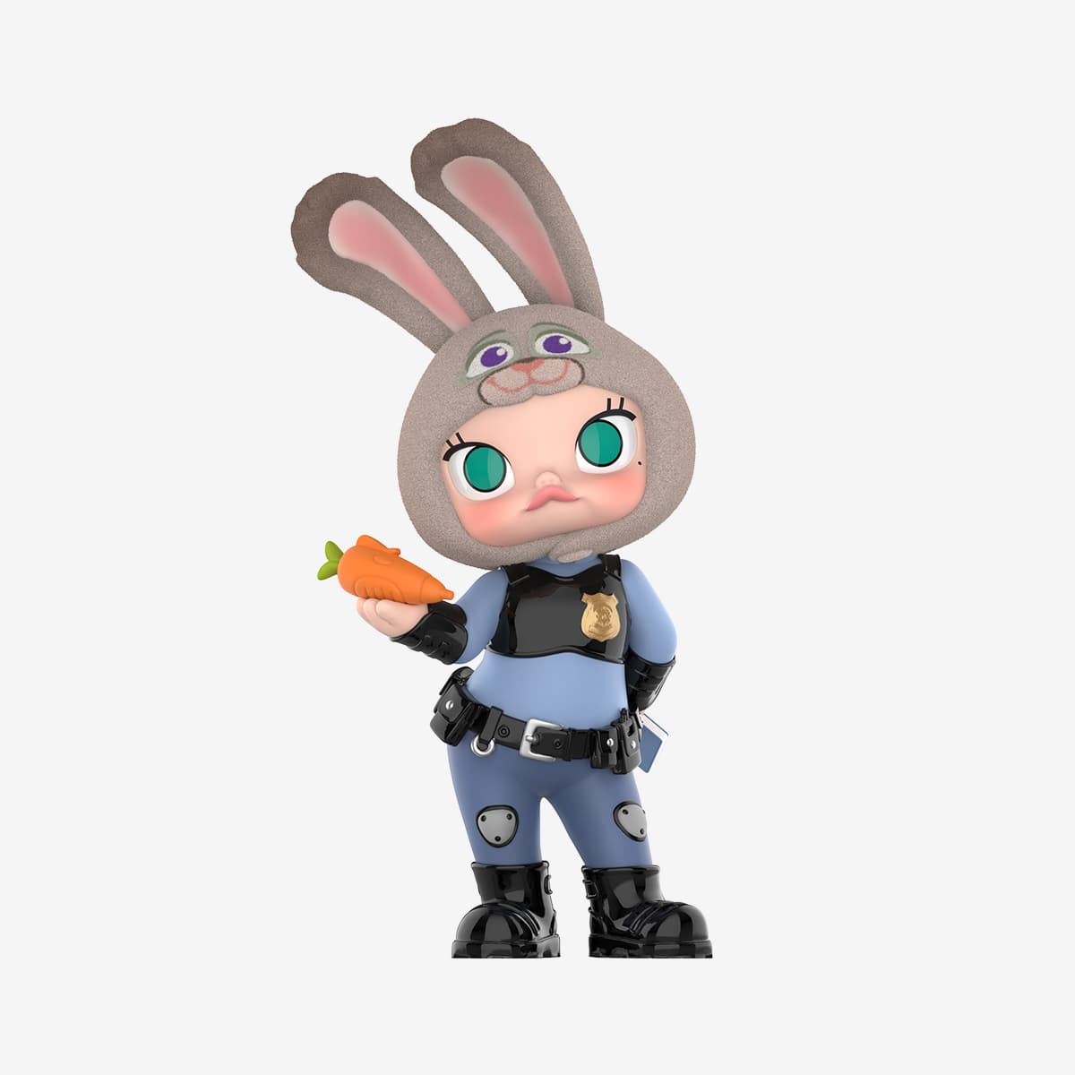 Judy in Uniform