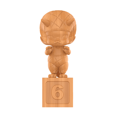 Dino MOLLY (Wooden ver.)