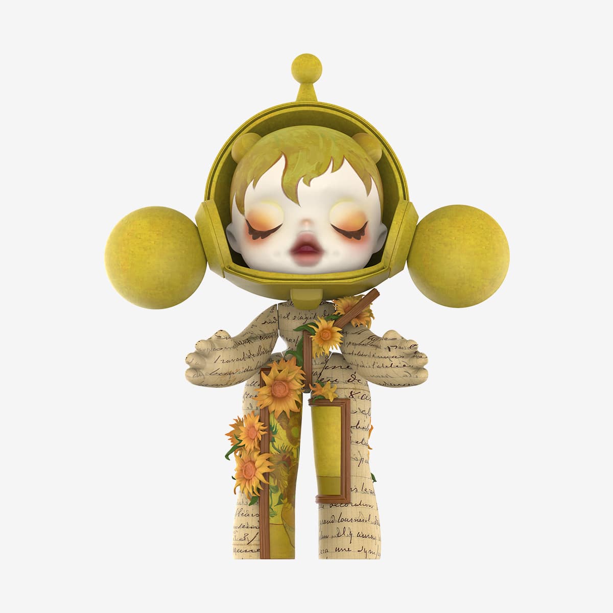 MEGA α SKULLPANDA 400%  Van Gogh Museum ひまわり