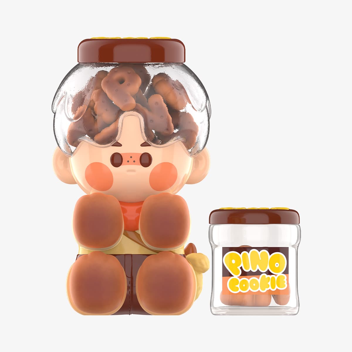 PINO JELLY Chocolate Cookie Figurine