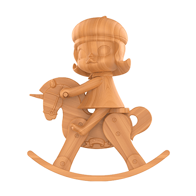MOLLY & Unicorn (Wooden ver.)