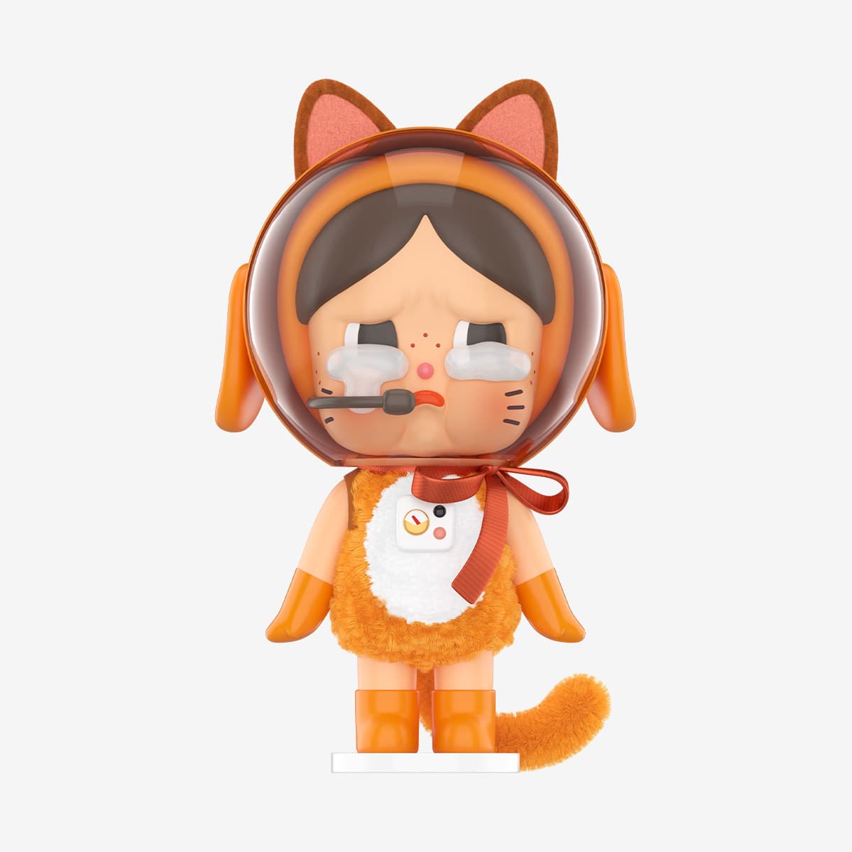 Crybaby Space Cat ビッグサイズ-オレンジ